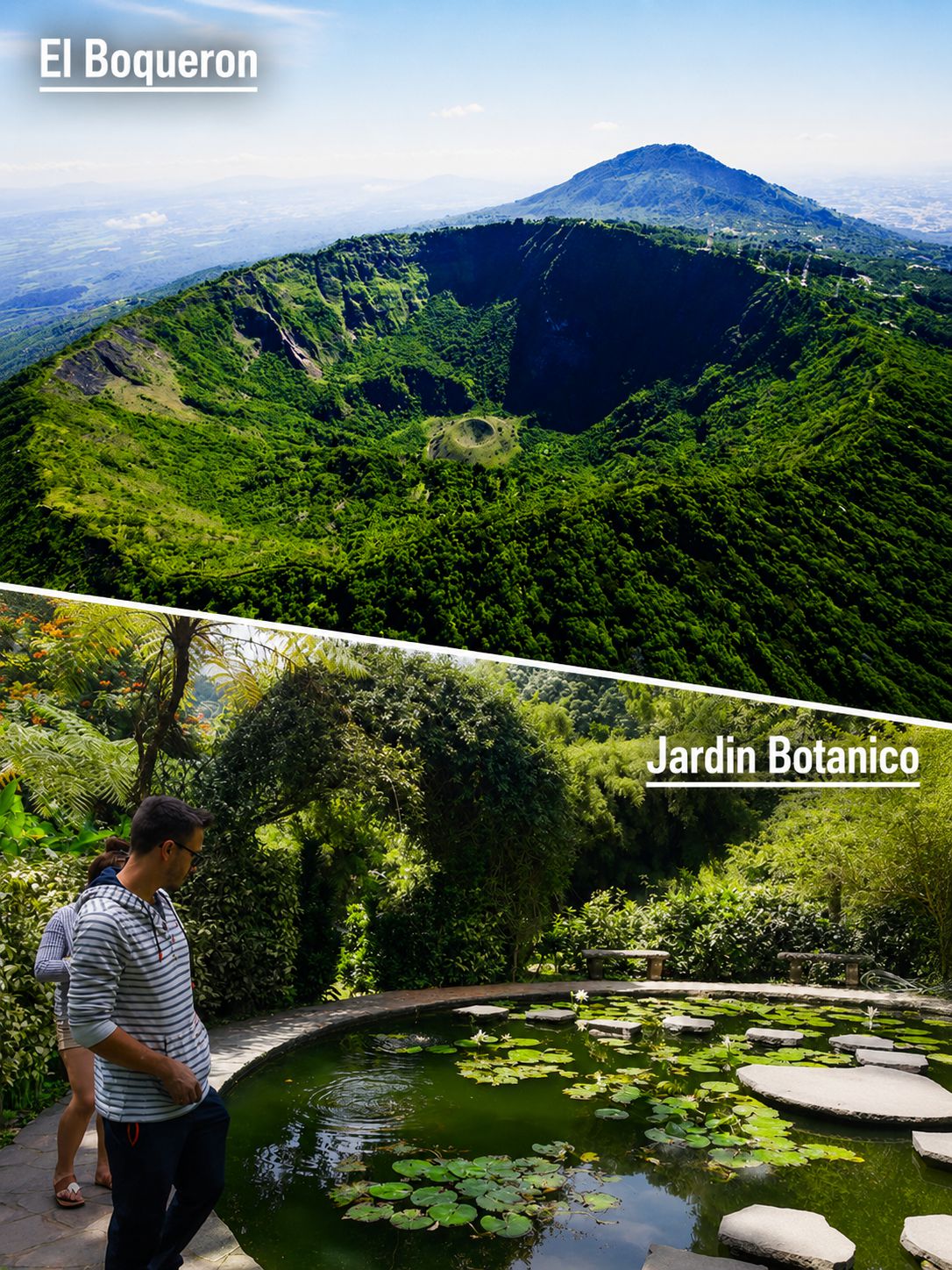 Boquerón y Jardín Botánico