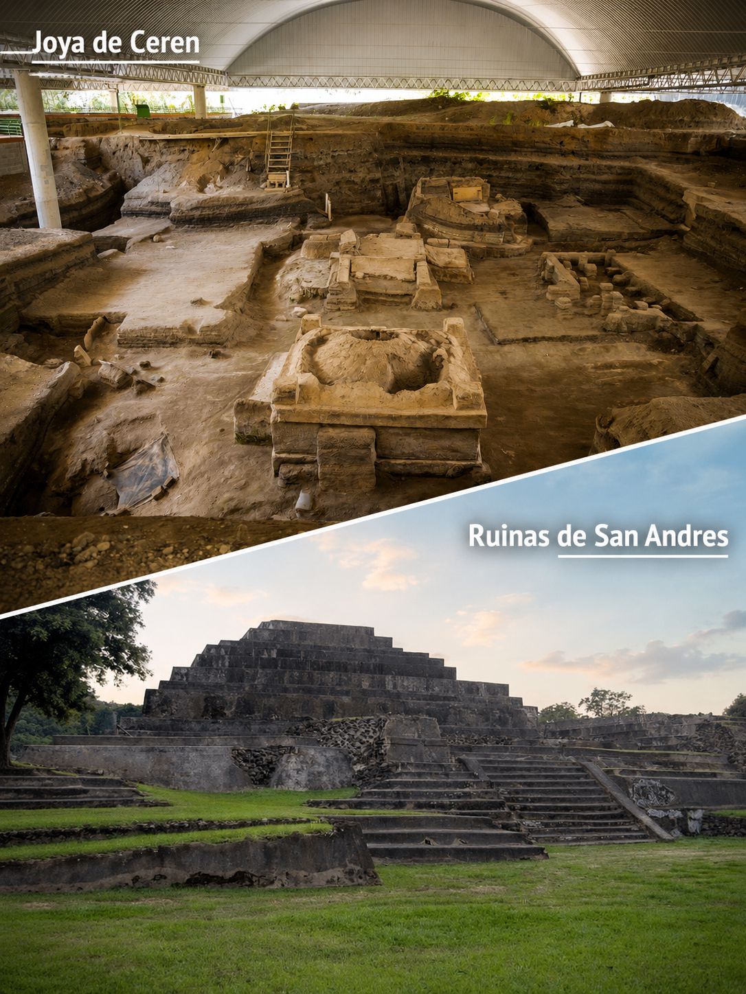 Joya de Cerén y San Andrés